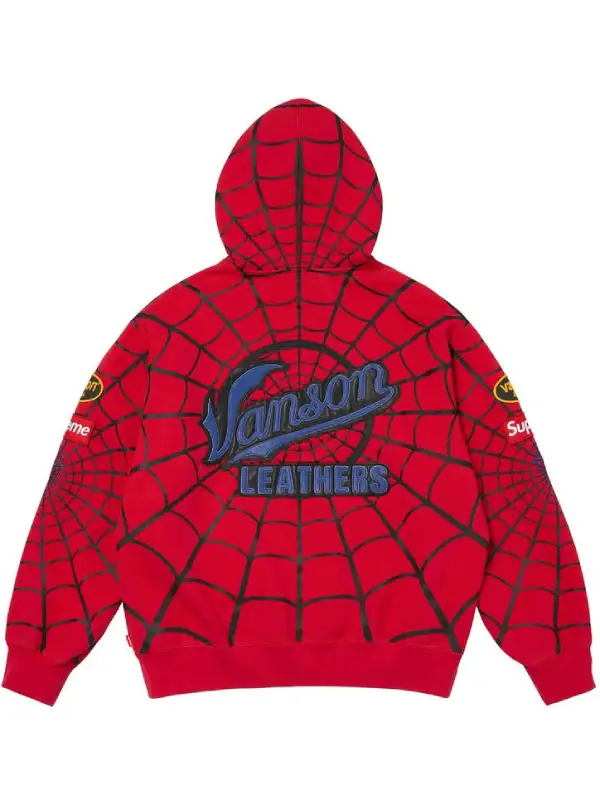 Supreme Spiderman Hoodie | Supreme Spiderman Zip Up Hoodie – Eshees